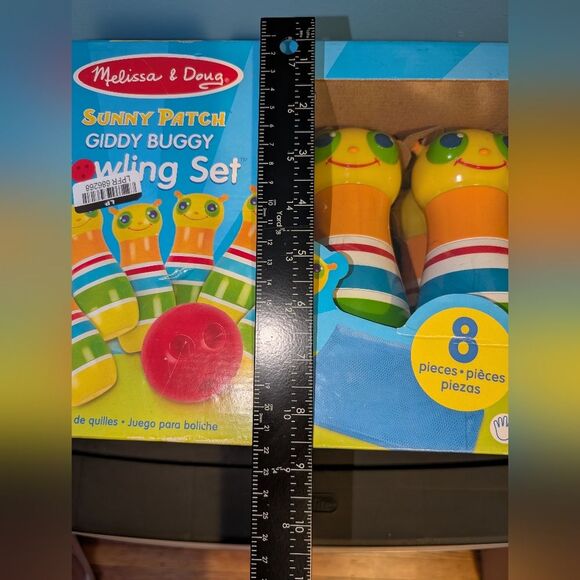 NWOT Melissa & Doug Sunny Patch Giddy Buggy Bowling Set - Picture 5 of 8